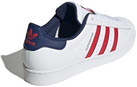 阿迪达斯Superstar“白色猩红蓝色” IG4318 Shop 阿迪达斯Superstar“白色猩红蓝色” IG4318