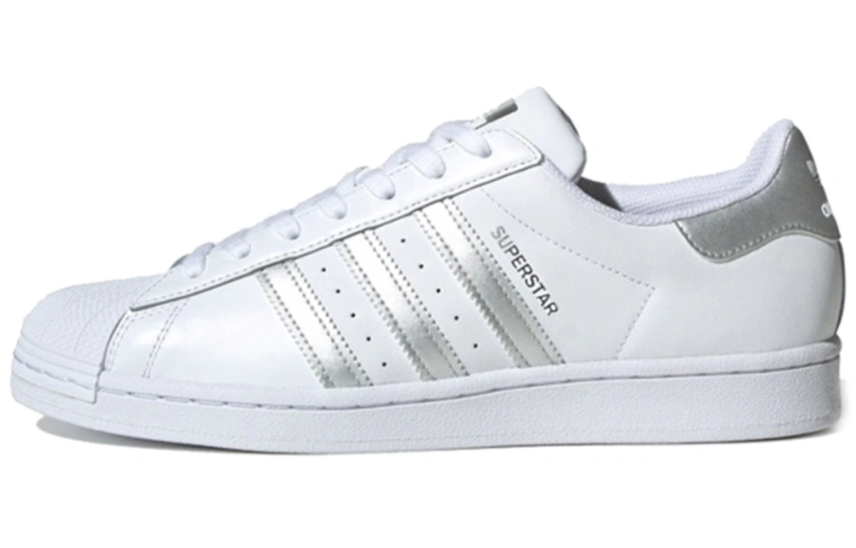 adidas Superstar 'White Silver Metallic' FX2329