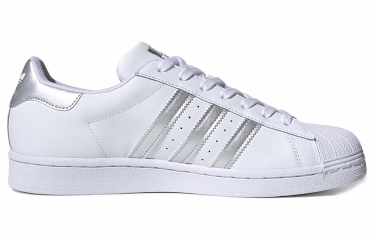 adidas Superstar 'White Silver Metallic' FX2329