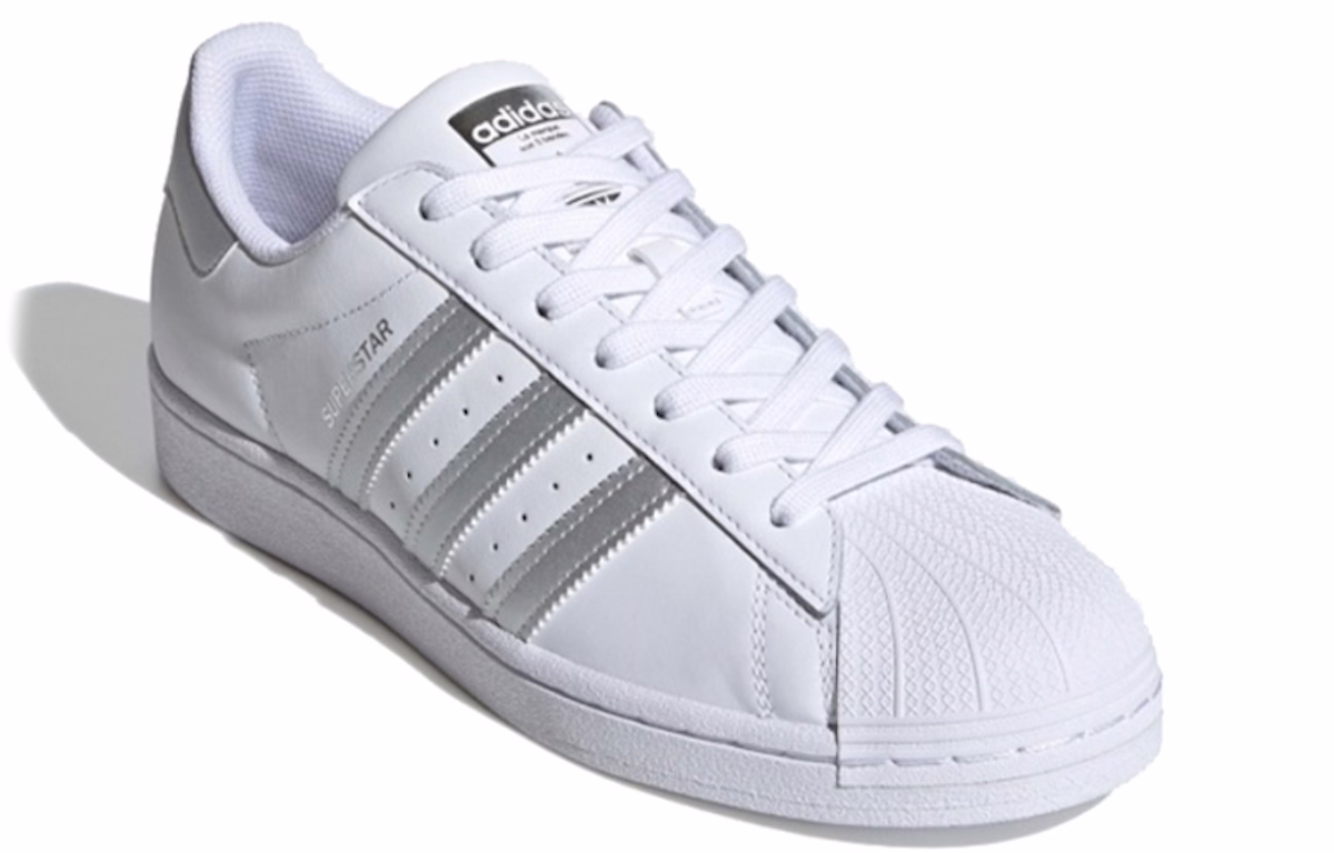adidas Superstar 'White Silver Metallic' FX2329