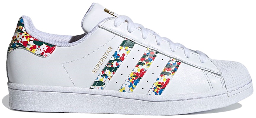 阿迪达斯 Superstar '白色飞溅' FX5540 Order 阿迪达斯 Superstar '白色飞溅' FX5540