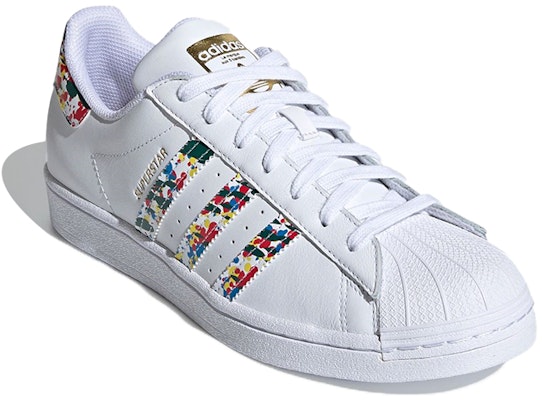 阿迪达斯 Superstar '白色飞溅' FX5540 Lookbook 阿迪达斯 Superstar '白色飞溅' FX5540