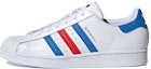 Buy adidas Superstar 'White True Blue Red' H68095
