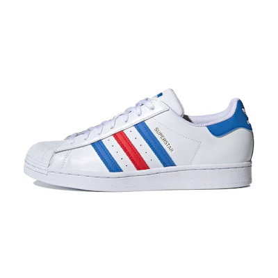 adidas Superstar 'White True Blue Red'