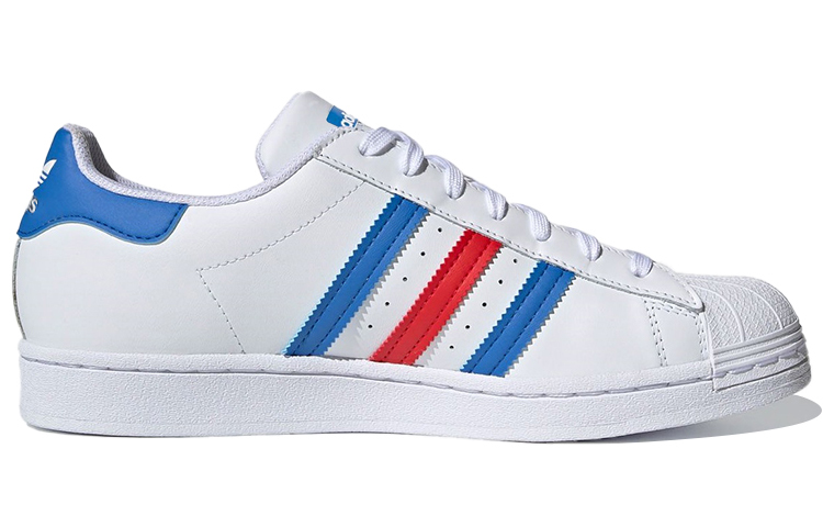 Order adidas Superstar 'White True Blue Red' H68095