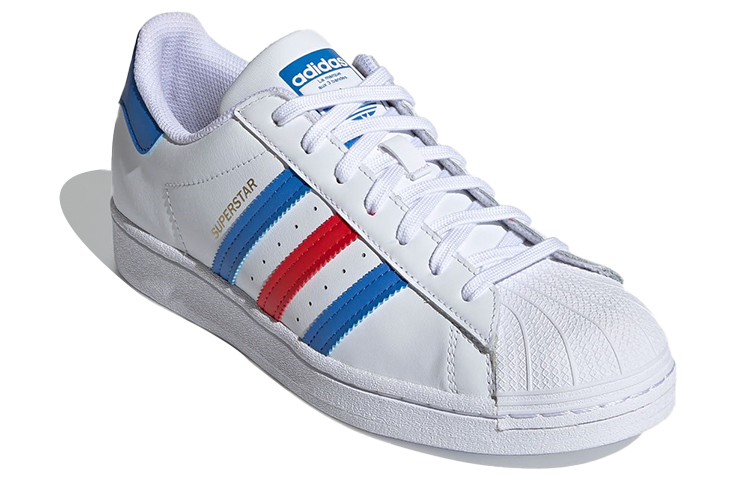 Lookbook adidas Superstar 'White True Blue Red' H68095