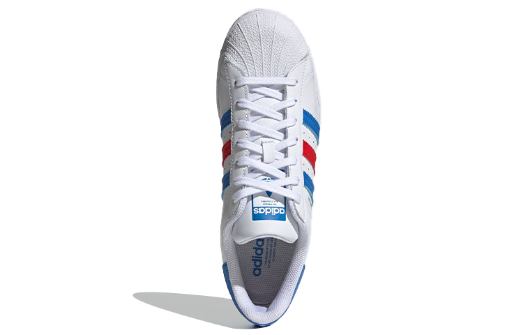 Purchase adidas Superstar 'White True Blue Red' H68095