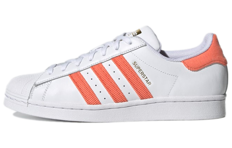 adidas Superstar 'White True Orange'