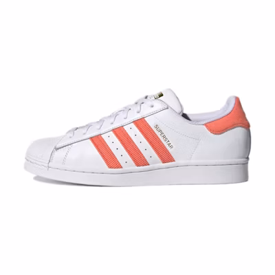 adidas Superstar 'White True Orange'