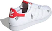 Shop adidas Superstar 'Blanco Rojo Vivo' GV7672