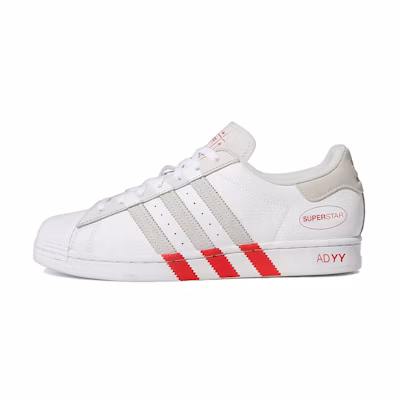 adidas Superstar 'White Vivid Red'