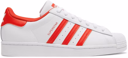 adidas Superstar 'White Vivid Red' GZ3741 adidas Superstar 'White Vivid Red' GZ3741