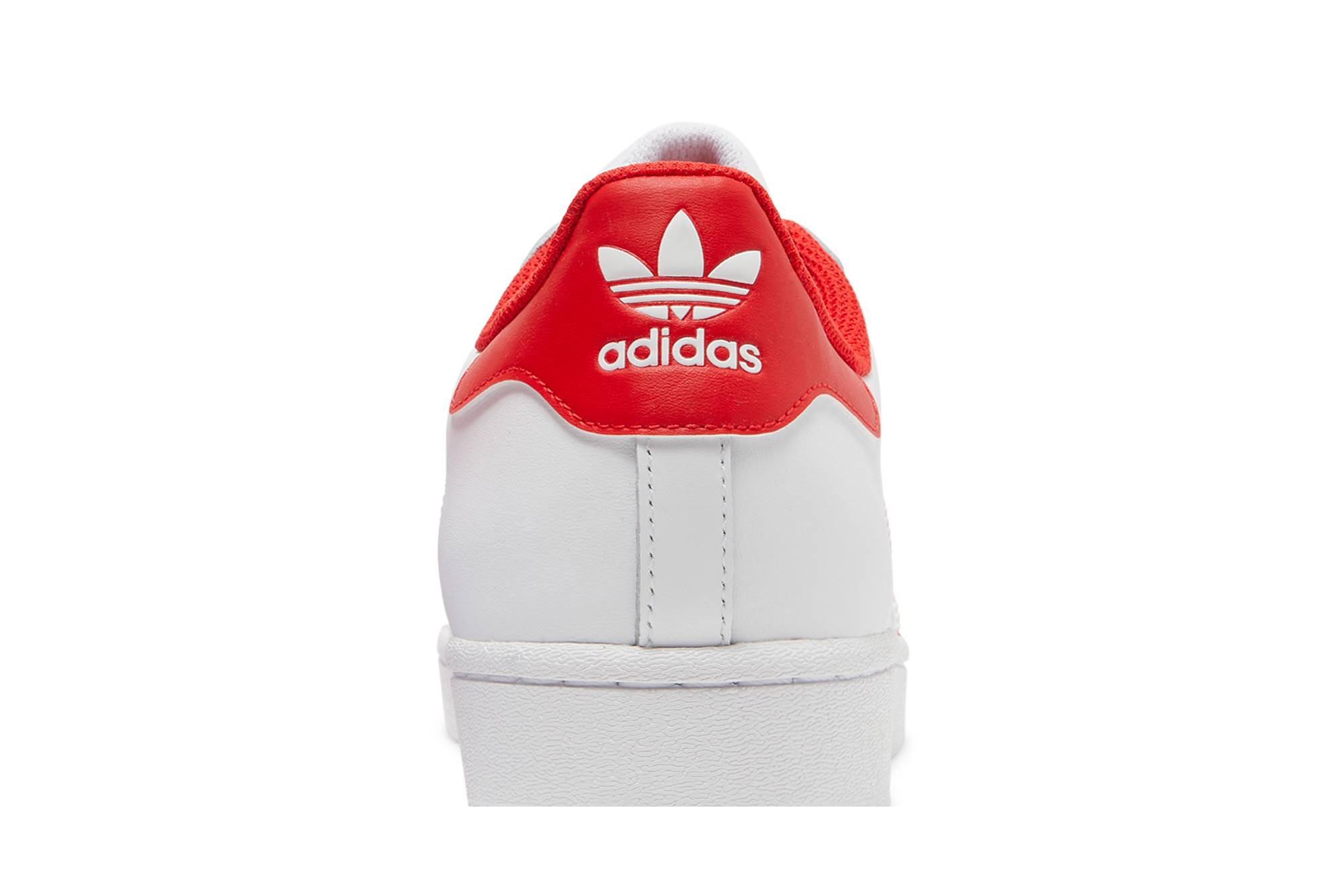 Sizing アディダス スーパースター 白×ビビッドレッド GZ3741