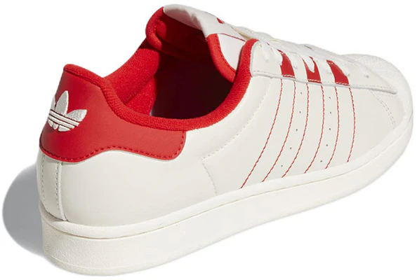 Adidas 三叶草 白色鲜红款 GZ4744 Shop Adidas 三叶草 白色鲜红款 GZ4744