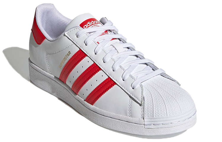 Order adidas Superstar 'Putih Merah Menyala' H68094