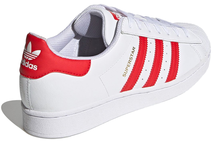 Lookbook adidas Superstar 'Putih Merah Menyala' H68094