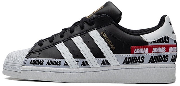 adidas Superstar 'Wordmark Heel Stripe - Hitam Teras' FX5559 Buy adidas Superstar 'Wordmark Heel Stripe - Hitam Teras' FX5559