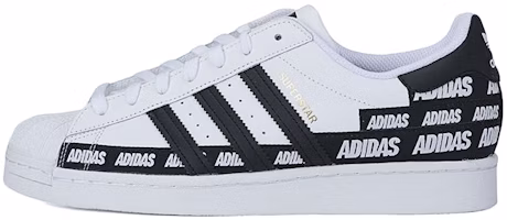 adidas Superstar 'Wordmark Heel Stripe - White Black' FX5558 adidas Superstar 'Wordmark Heel Stripe - White Black' FX5558