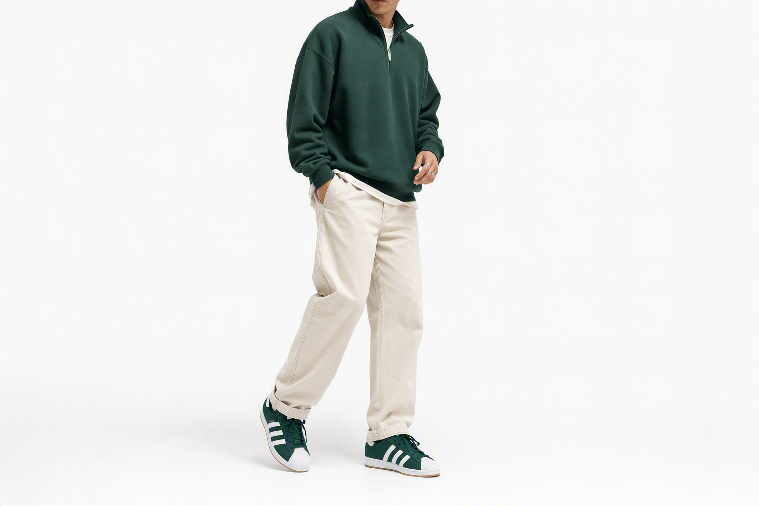 Order adidas Superstar ADV 滑板鞋 極光常春藤/雲白/金屬金配色 KI5732