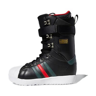adidas Superstar ADV Boot 'Black Mineral Green Scarlet'