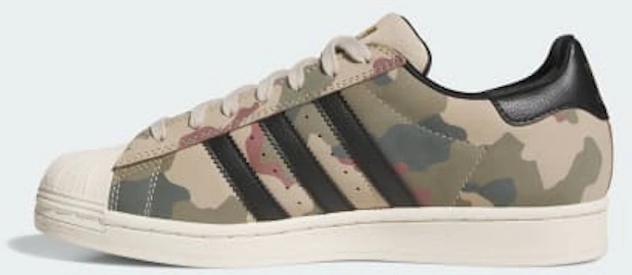 adidas Superstar ADV Khaki Three/Core Black/Chalk White KJ5120 Details for adidas Superstar ADV Khaki Three/Core Black/Chalk White KJ5120
