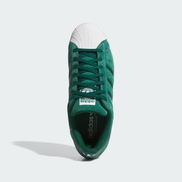 Lookbook 阿迪达斯Superstar ADV运动鞋大学绿/云白/大学绿 JQ1103