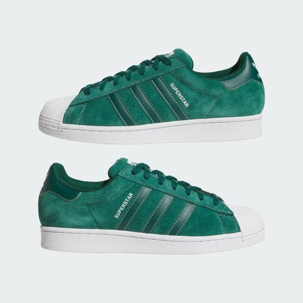 Cheap 阿迪达斯Superstar ADV运动鞋大学绿/云白/大学绿 JQ1103