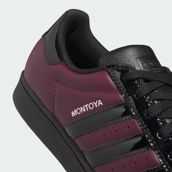 Cheap Adidas Superstar ADV x Marcos Montoya 酒紅/黑色/酒紅 KI6735