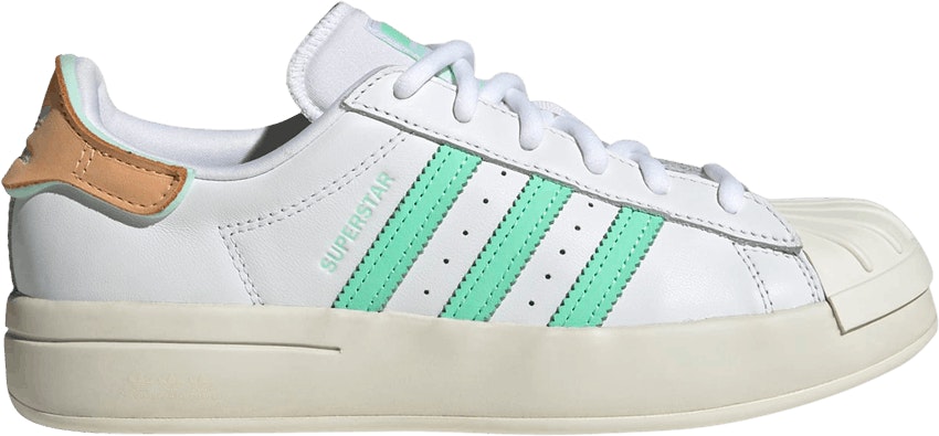 White and 2025 mint green adidas