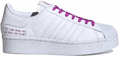 adidas Superstar Bold 'Clean Classics Collection - White Shock Purple' FY0129 adidas Superstar Bold 'Clean Classics Collection - White Shock Purple' FY0129