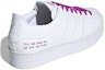 Shop adidas Superstar Bold 'Clean Classics Collection - Putih Ungu Terang' FY0129