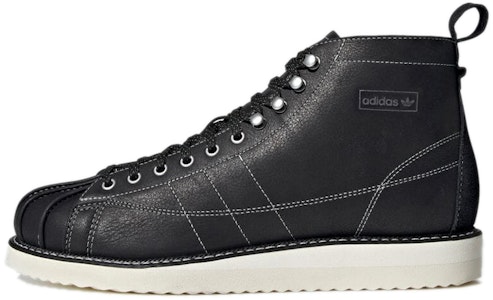 阿迪达斯Superstar靴子'黑色奶油白' H00241 Buy 阿迪达斯Superstar靴子'黑色奶油白' H00241