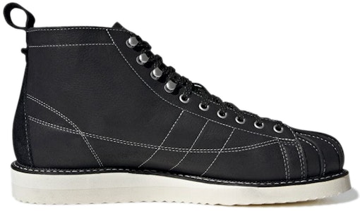 阿迪达斯Superstar靴子'黑色奶油白' H00241 Order 阿迪达斯Superstar靴子'黑色奶油白' H00241