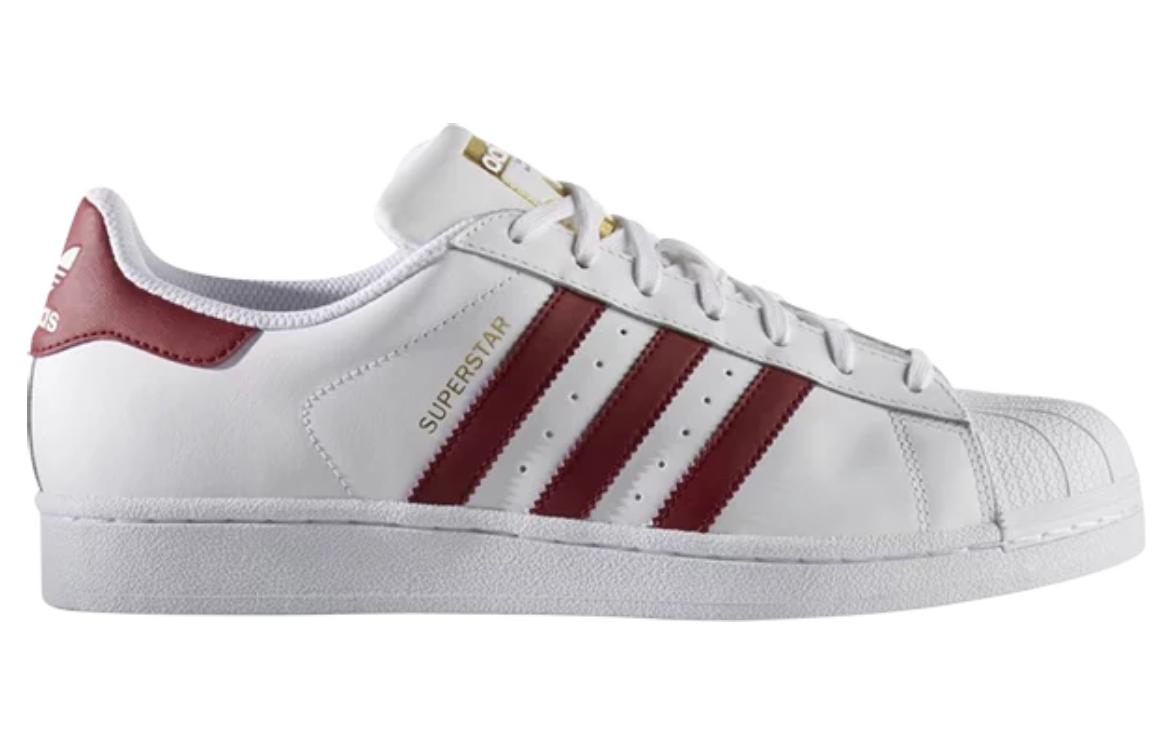 Order adidas Superstar Foundation 'Putih Burgundy' BY3713