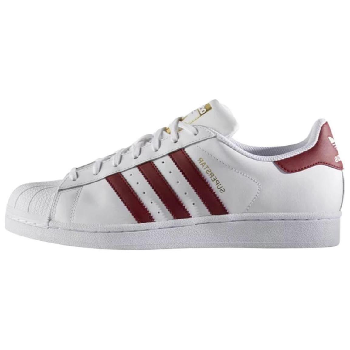 Lookbook adidas Superstar Foundation 'Putih Burgundy' BY3713