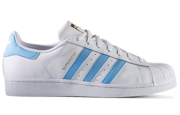 Order adidas Superstar Foundation ''Bianco Azzurro Chiaro'' BY3716