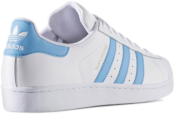 adidas Superstar Foundation 'Putih Biru Muda' BY3716 Shop adidas Superstar Foundation 'Putih Biru Muda' BY3716