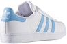 Shop adidas Superstar Foundation 'Putih Biru Muda' BY3716