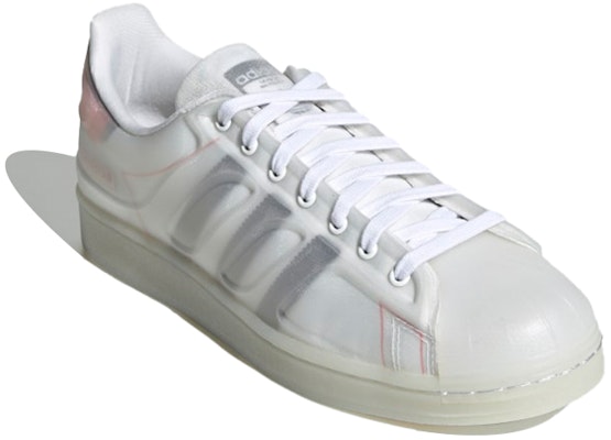 阿迪达斯Superstar Futureshell‘白色半太阳红’ FX5553 Lookbook 阿迪达斯Superstar Futureshell‘白色半太阳红’ FX5553