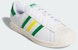 Adidas Superstar Golf Spikeless Shoes Cloud White/Green/Yellow IH8533