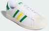 Shop Adidas Superstar Golf Spikeless Shoes Cloud White/Green/Yellow IH8533