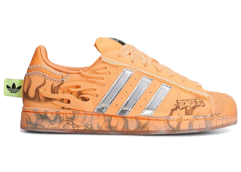Hellstar x adidas Superstar 'Hazy Orange' LA1501