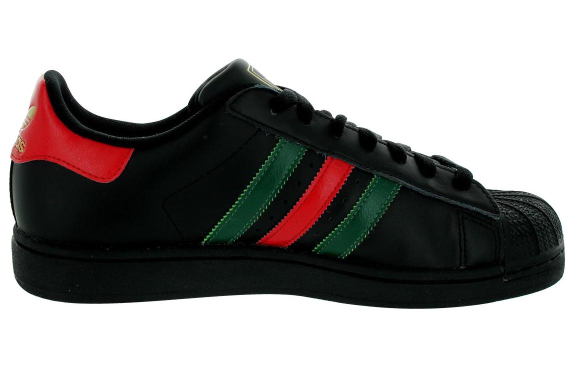 Order adidas Superstar II 'Negro Rojo Verde' Q33037