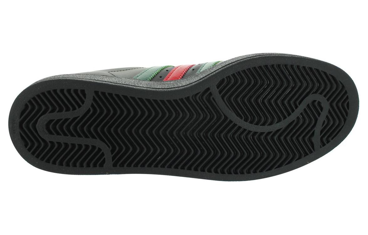 Shop adidas Superstar II 'Negro Rojo Verde' Q33037