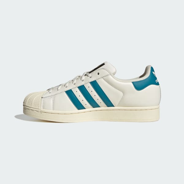 Details for adidas Superstar II Cloud White/Active Teal/Cream White untuk Beauty & Sneakers. KJ5992