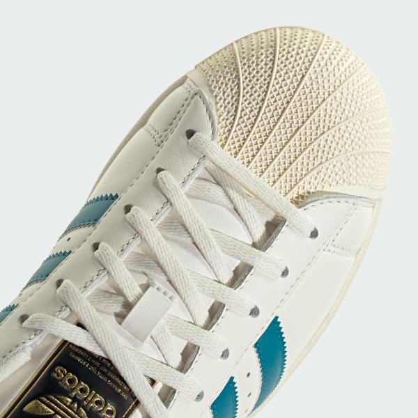 Sizing adidas Superstar II Cloud White/Active Teal/Cream White untuk Beauty & Sneakers. KJ5992