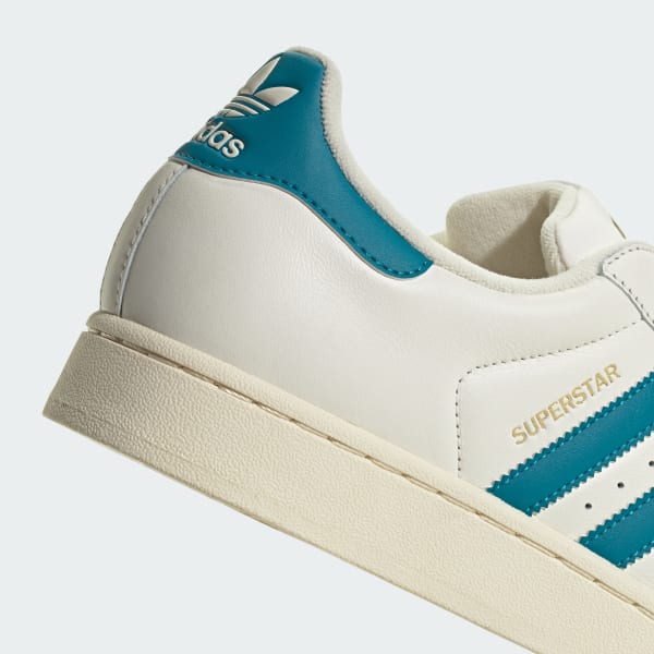 Cheap adidas Superstar II Cloud White/Active Teal/Cream White untuk Beauty & Sneakers. KJ5992