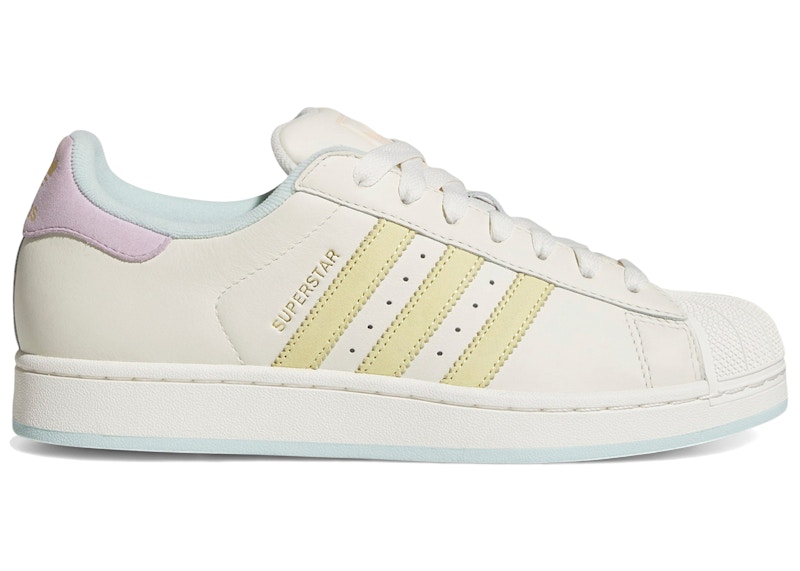 adidas Superstar II 'Off White Powder Yellow'