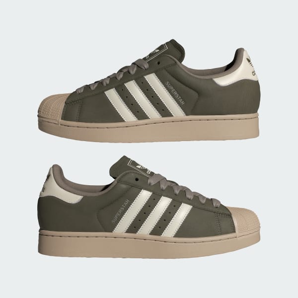 Cheap adidas Superstar II Olive Strata/Off White/Stone Khaki IH9315
