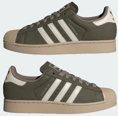 adidas Superstar II Olive Strata/Off White/Stone Khaki IH9315 Cheap adidas Superstar II Olive Strata/Off White/Stone Khaki IH9315